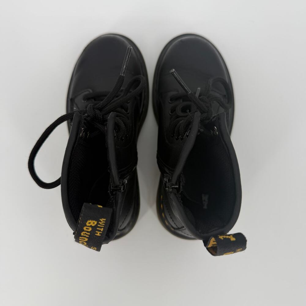 Dr. Martens AirWair Shoes‎ With Bouncing Soles Zipper Black Kids Size 12 - Picture 4 of 11